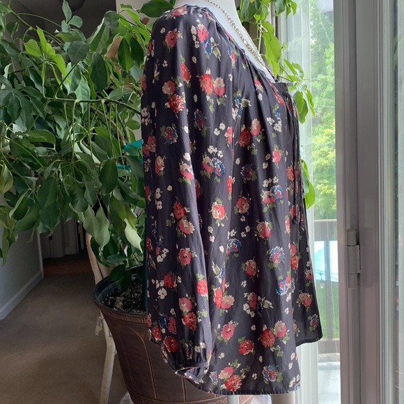 American Eagle Outfitters Tie Neck Top Size XL - Picture 3 of 11